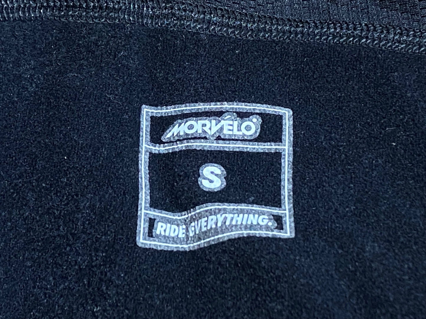 IP967 モルベロ MORVELO 長袖 サイクルジャージ ビブニッカー 上下セット 紺 黒 S 裏起毛