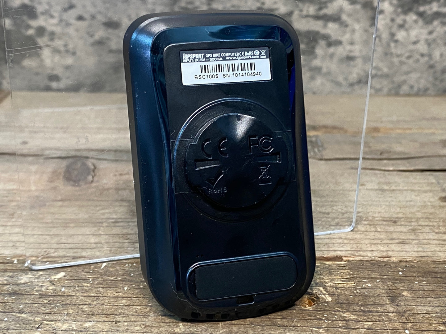 IQ313 IGPSPORT BSC100S サイクルコンピューター スピードセンサー、ケイデンスセンサー付属 接続確認済み