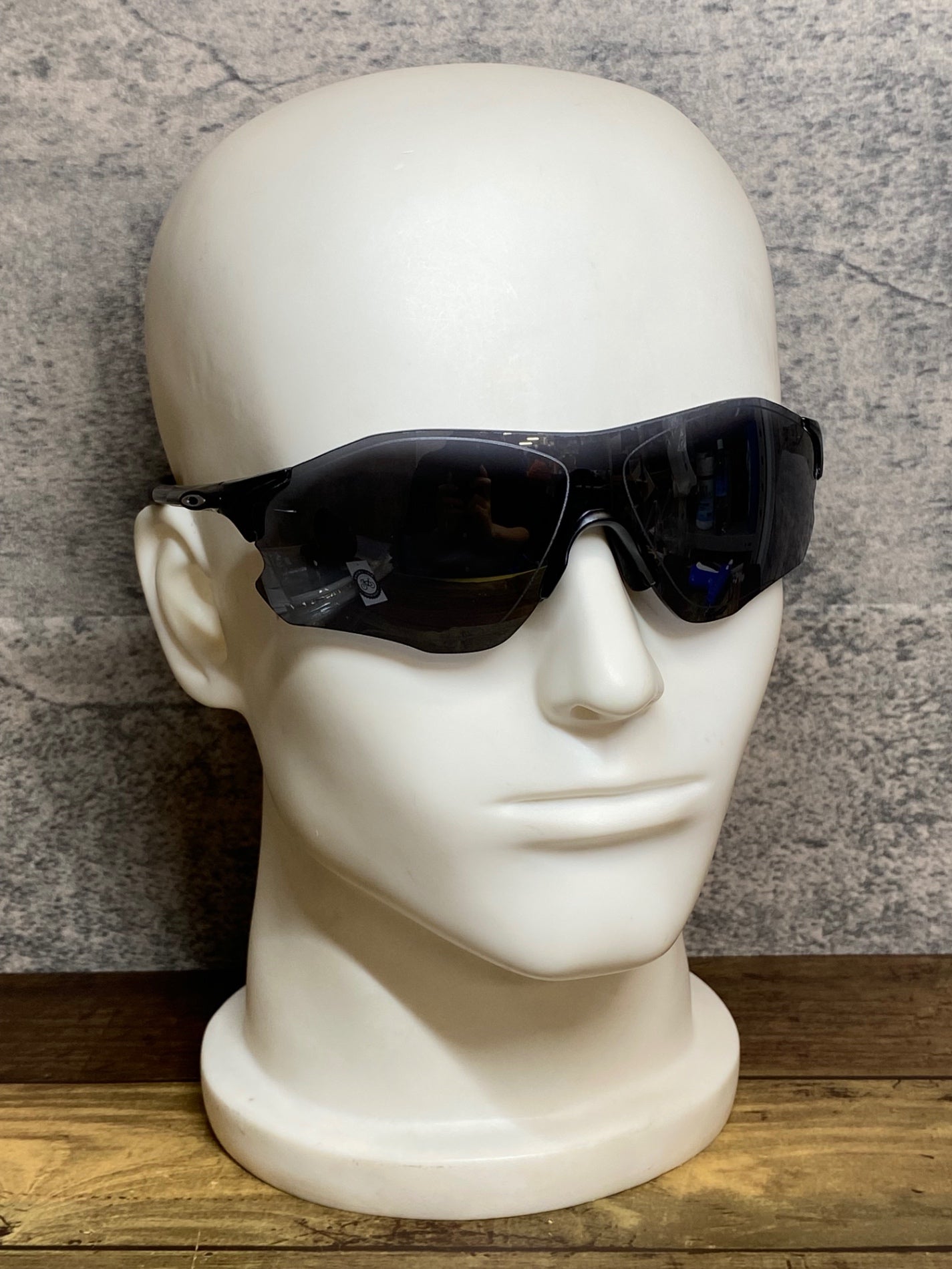 JD288 オークリー OAKLEY EV ZERO サングラス アイウェア 黒 PRIZM ※レンズフィルム剝れ