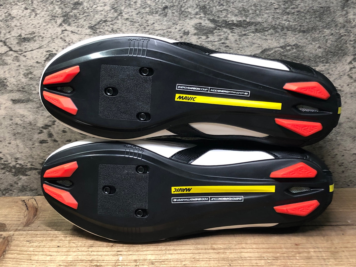 JC703 マヴィック MAVIC COSMIC ELITE ビンディングシューズ 黒白 EU40 2/3 SPDアタッチメント