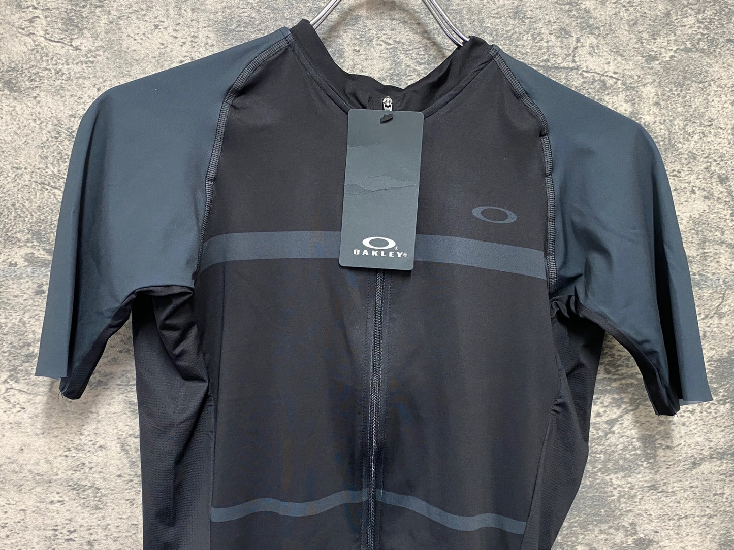 IY889 オークリー OAKLEY 半袖 サイクルジャージ 黒 S