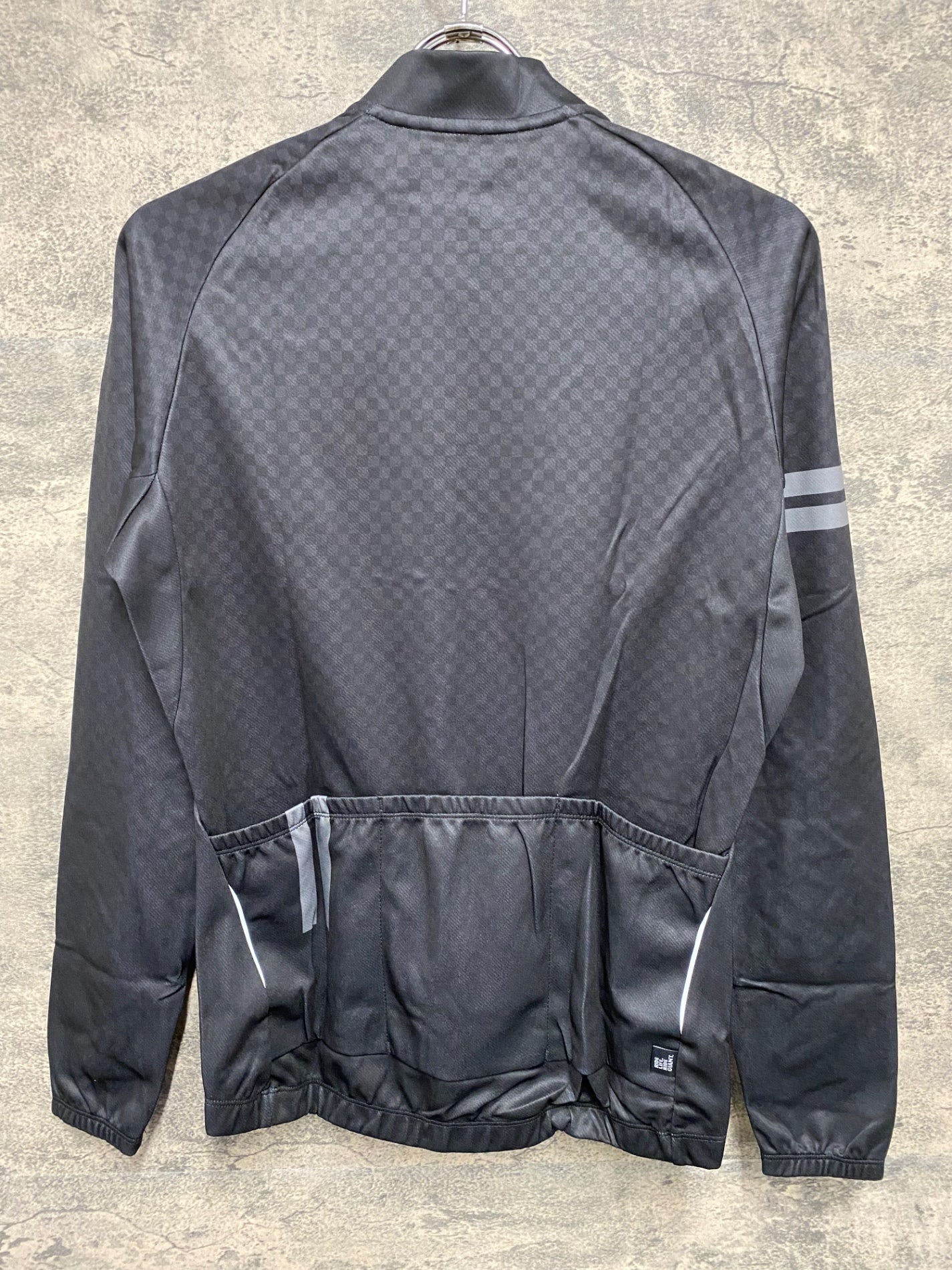 IV910 ジャイアント GIANT 長袖 サイクルジャージ 黒 L 裏起毛