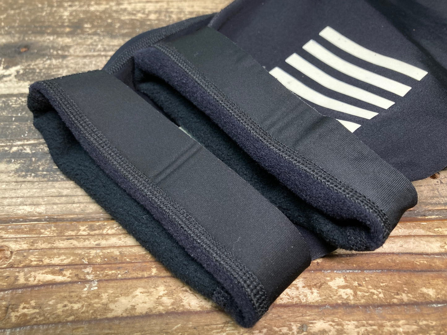 IV526 ラファ Rapha PRO TEAM KNEE WARMERS ニーウォーマー 黒 M 裏起毛