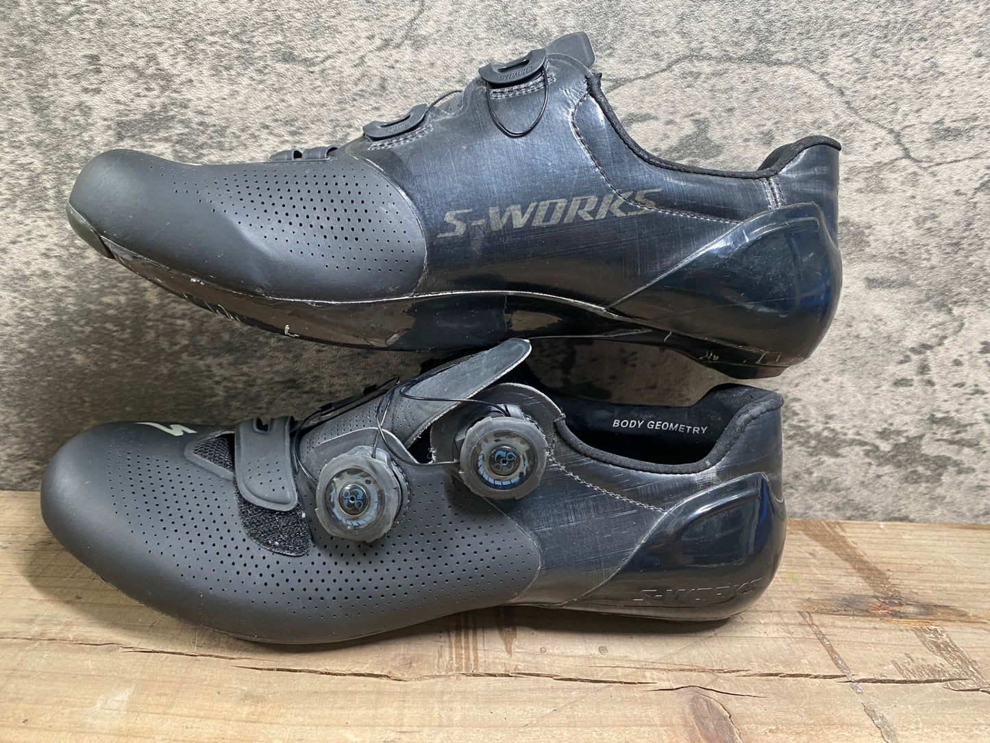 IL718 スペシャライズド SPECIALIZED エスワークス S-WORKS 6 RD ビンディングシューズ EU41 黒