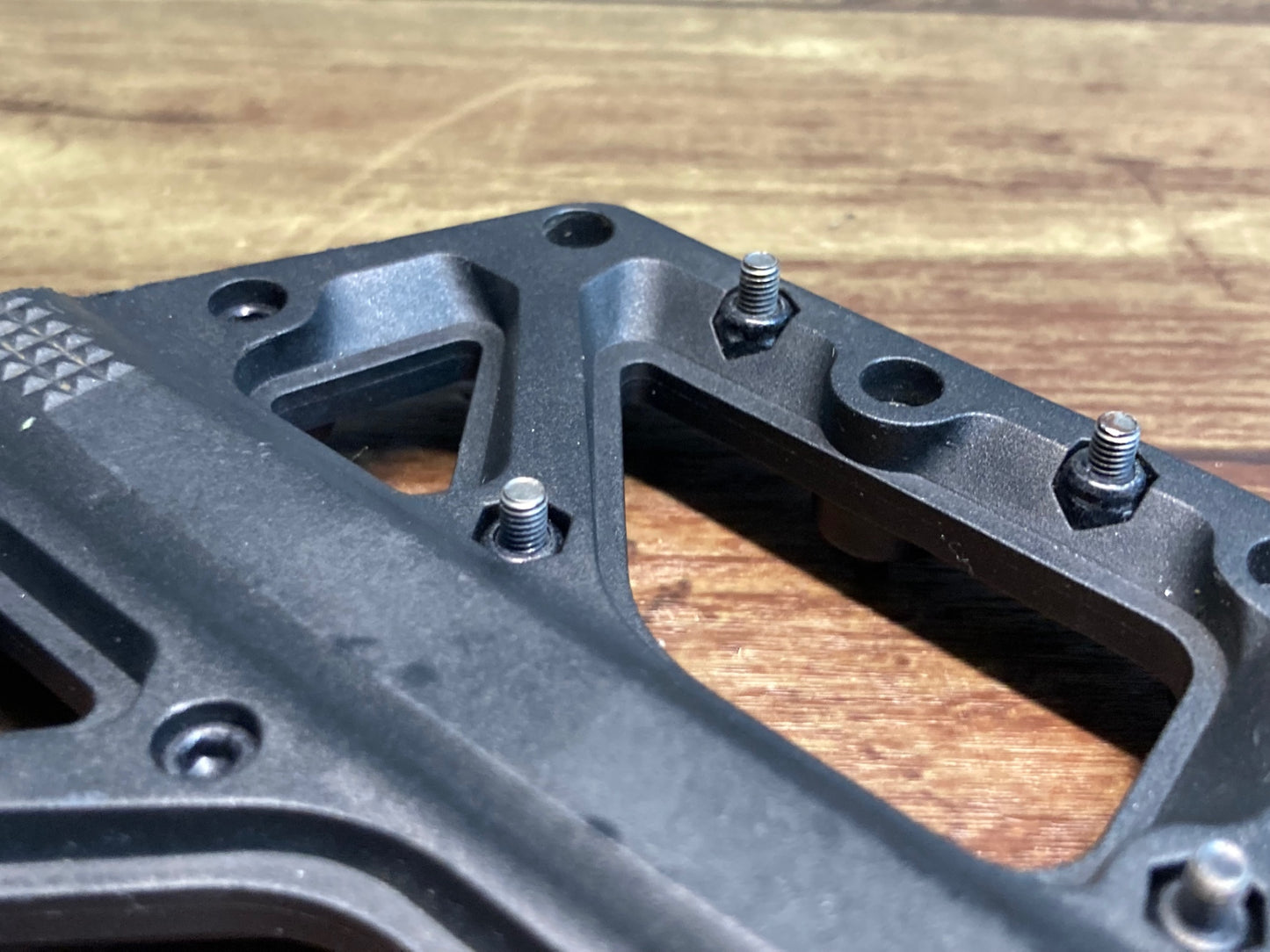 IX753 クランクブラザーズ CRANK BROTHERS STAMP1 フラットペダル 黒