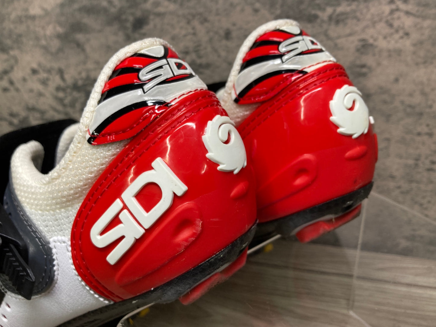 IX650 シディ SIDI SCARPE GENIUS 5FIT CARBON ビンディングシューズ 白/黒 EU41