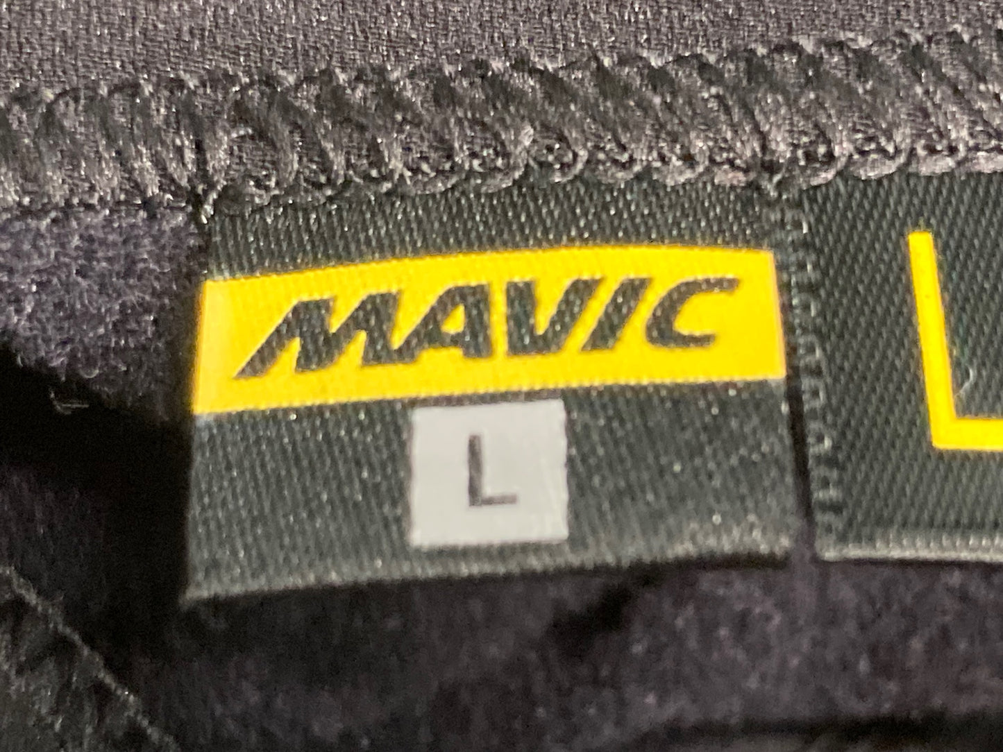 IQ162 マヴィック MAVIC アームウォーマー 黒 L 裏起毛