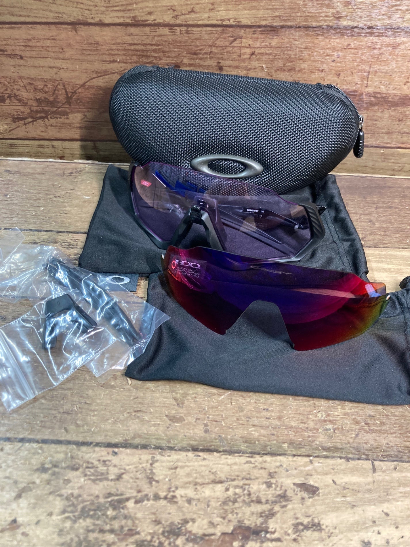 HZ555 オークリー OAKLEY フライトジャケット FLIGHT JACKET サングラス アイウェア プリズムロード Prizm R –  BICI AMORE EQ STORE