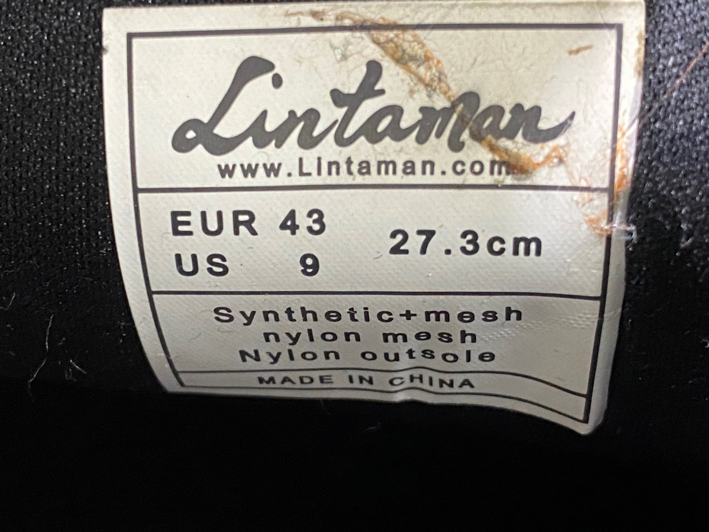 IW968 リンタマン LINTAMAN ADJUST road comp ビンディングシューズ SPD-SL 黒赤 EU43
