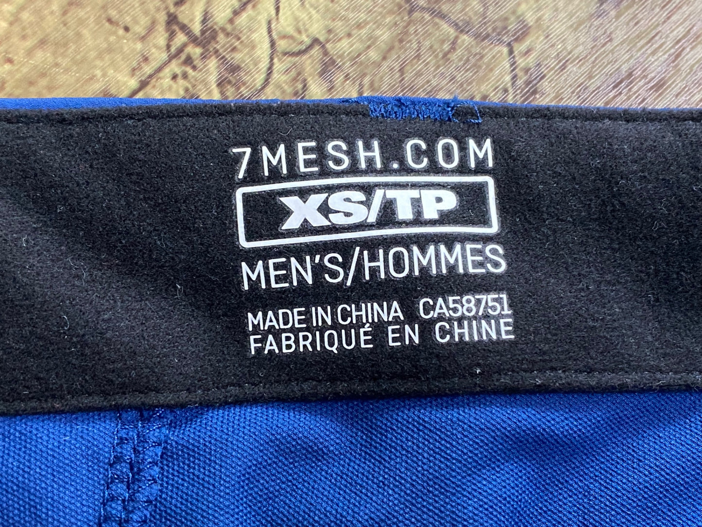 IP800 セブンメッシュ 7MESH Farside9 トレイルパンツ XS ブルー