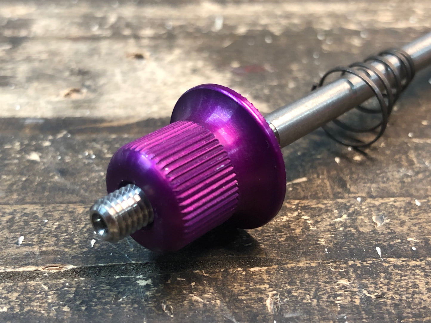 IP171 pmp チタン クイックレリーズ フロント 100mm 紫