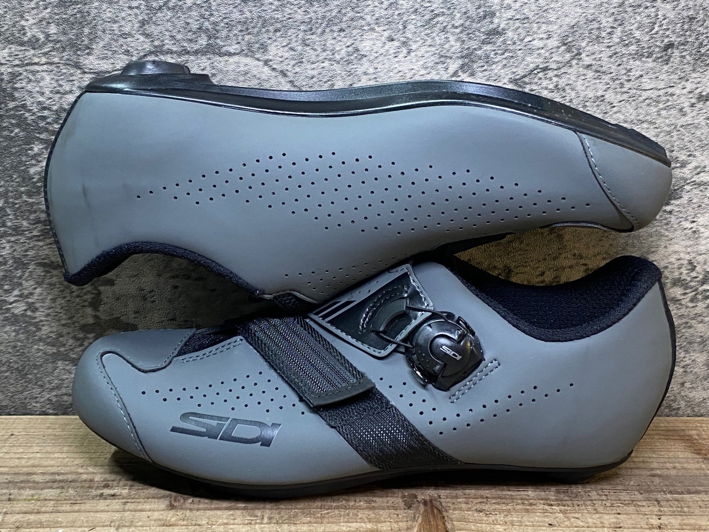 JC776 シディ SIDI CPRIMAMビンディングシューズ 3穴 グレー EU43