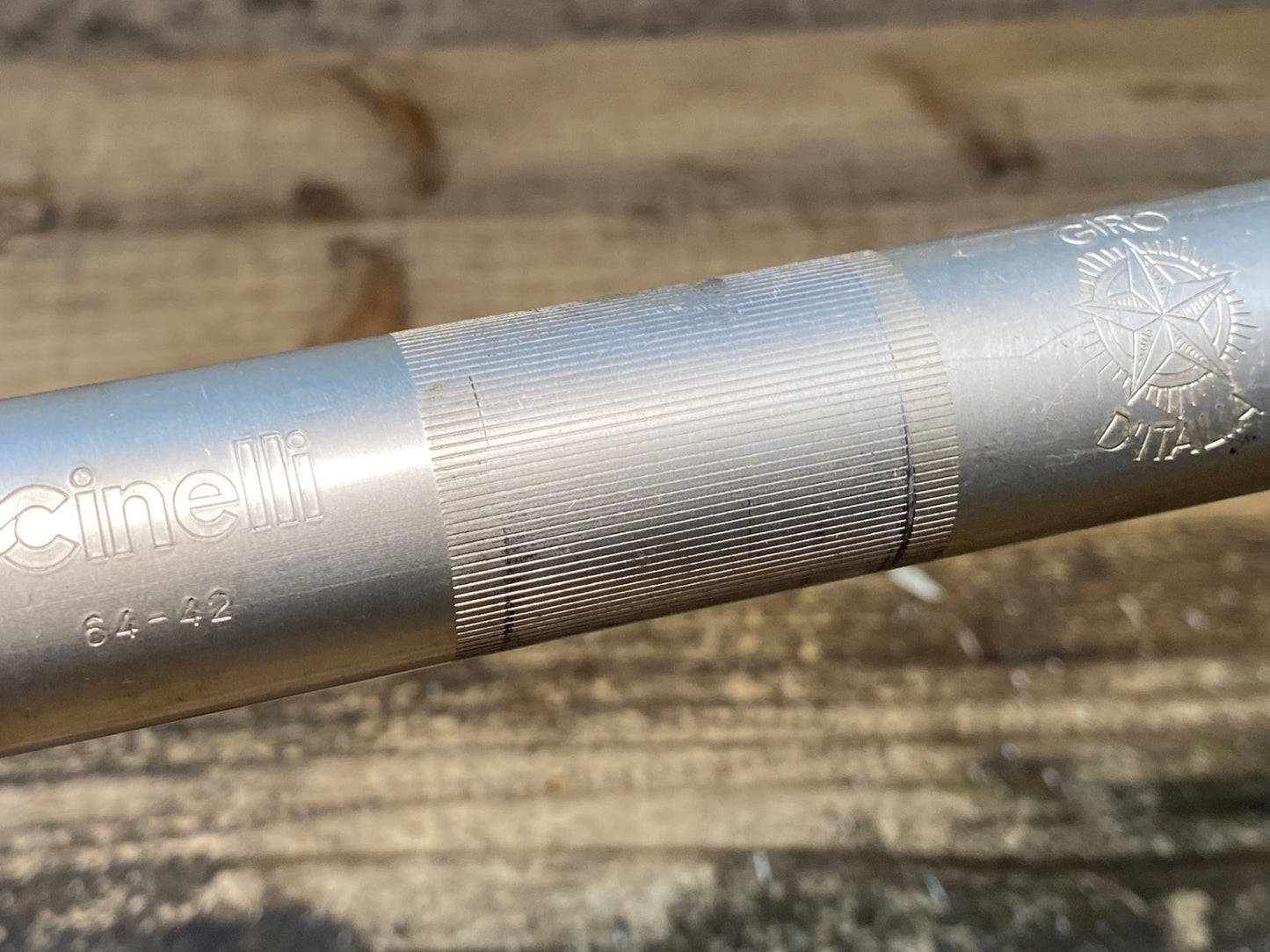 IK798 チネリ Cinelli GIRO D'ITALIA BAR ドトップハンドル クランプ26mm エンドC-C420mm