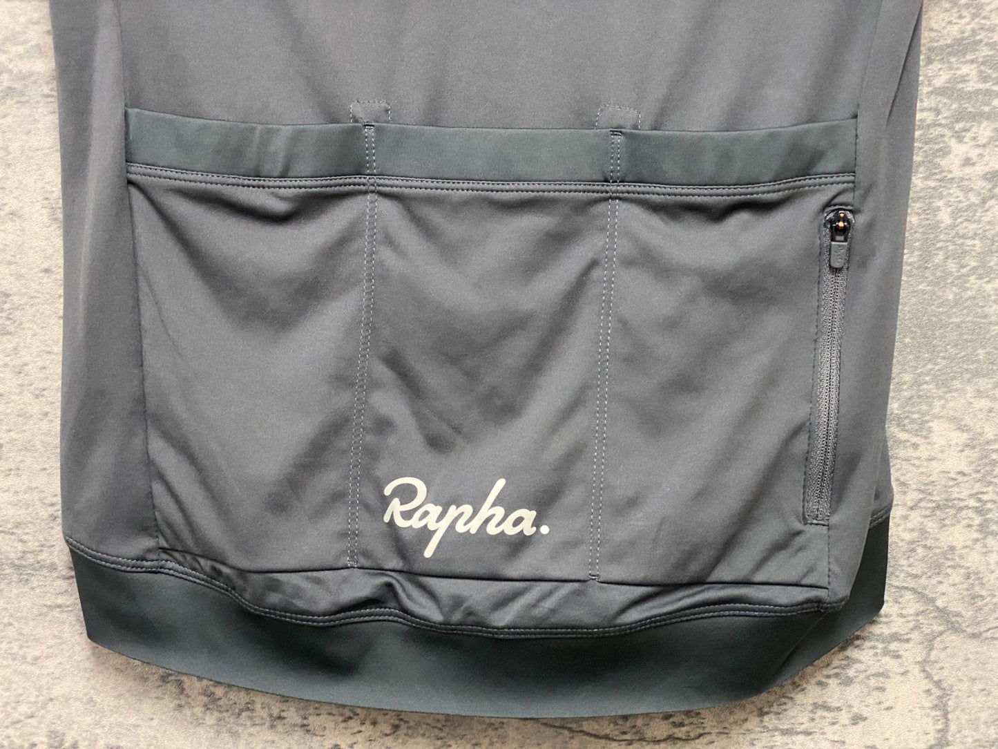 IY457 ラファ Rapha CORE JERSEY 半袖 サイクルジャージ グレー S