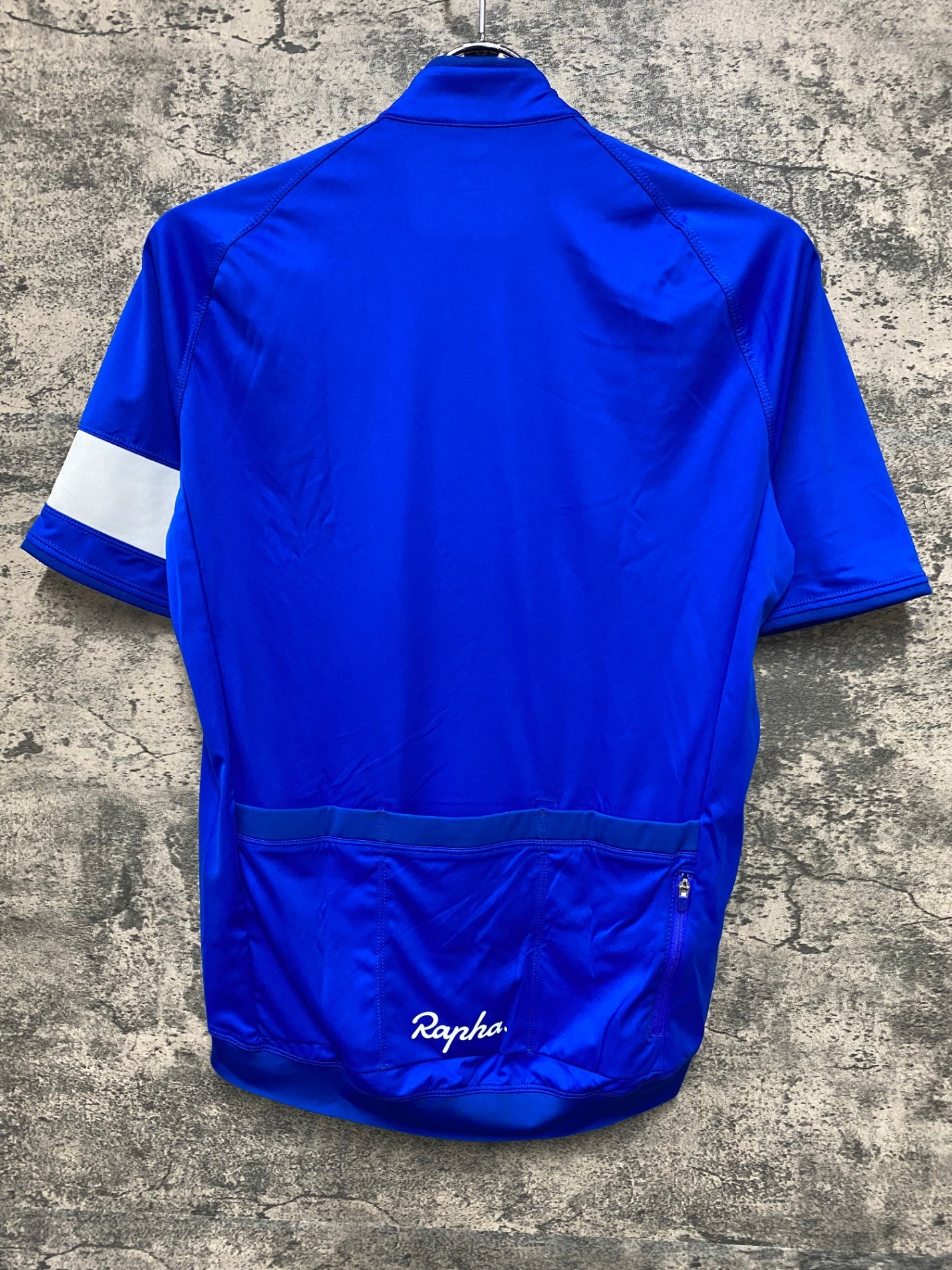 IY746 ラファ Rapha CORE JERSEY 半袖 サイクルジャージ 青 M