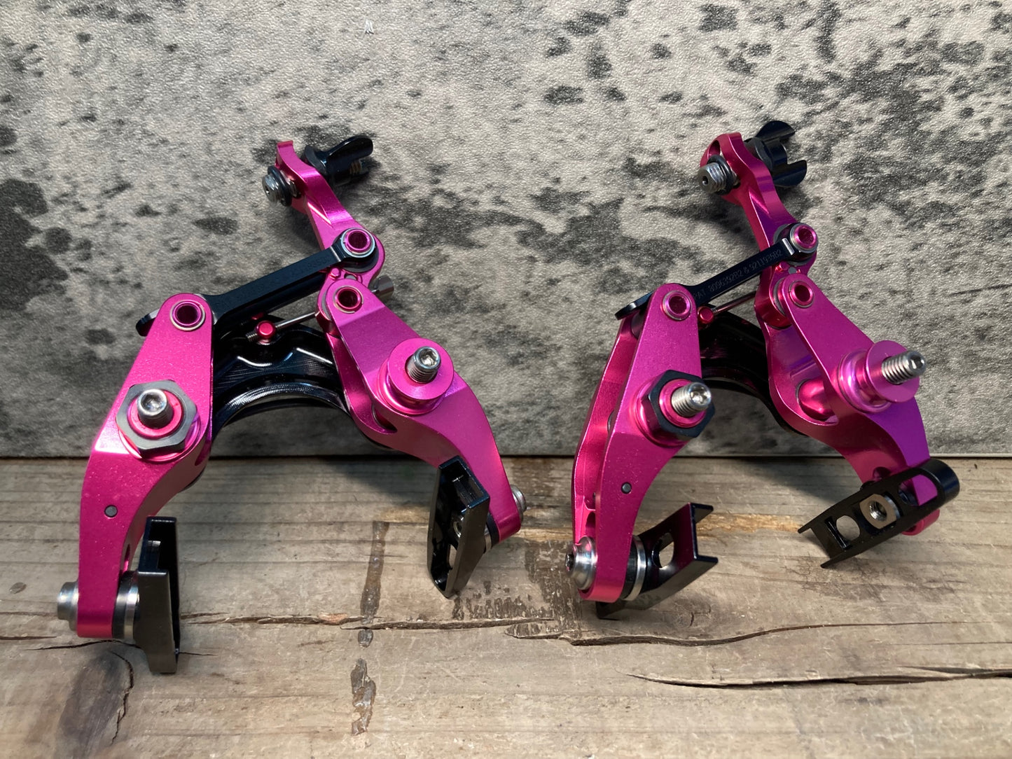 IP503 ケーンクリーク CANE CREEK ee ダイレクトマウント キャリパーブレーキ 前後セット ピンク ワイヤー