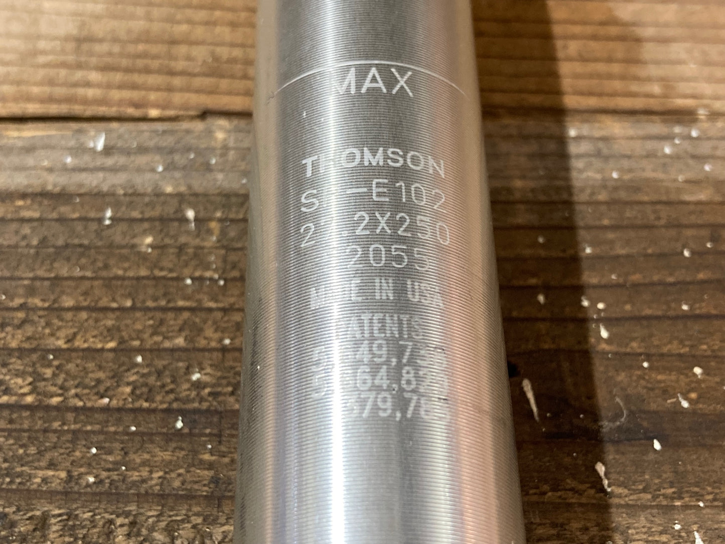 IO634 トムソン THOMSON エリート ELITE アルミ シートポスト Φ27.2 250mm OS0mm