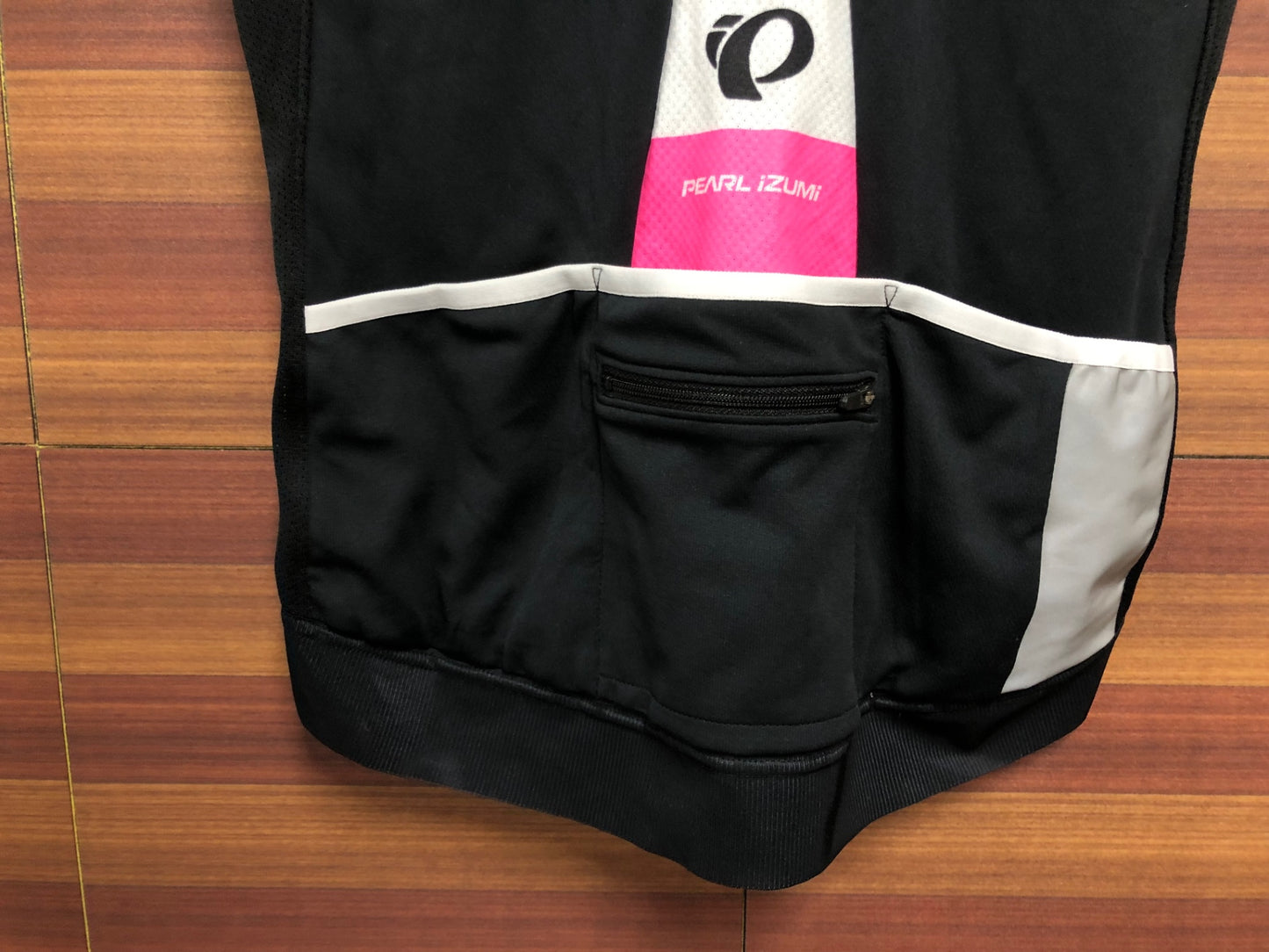 IL198 パールイズミ PEARLiZUMi 半袖 サイクルジャージ 黒白 L