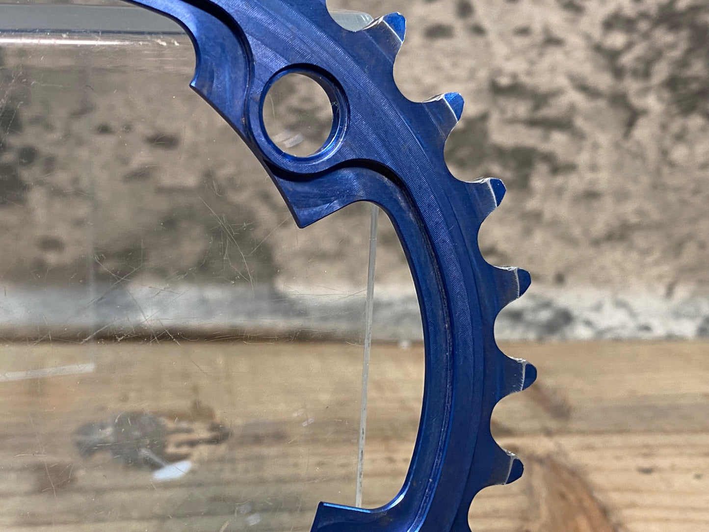 IR759 スミス SMITH バロックギア BAROQUE GEAR 楕円 インナーチェーンリング 34T 青