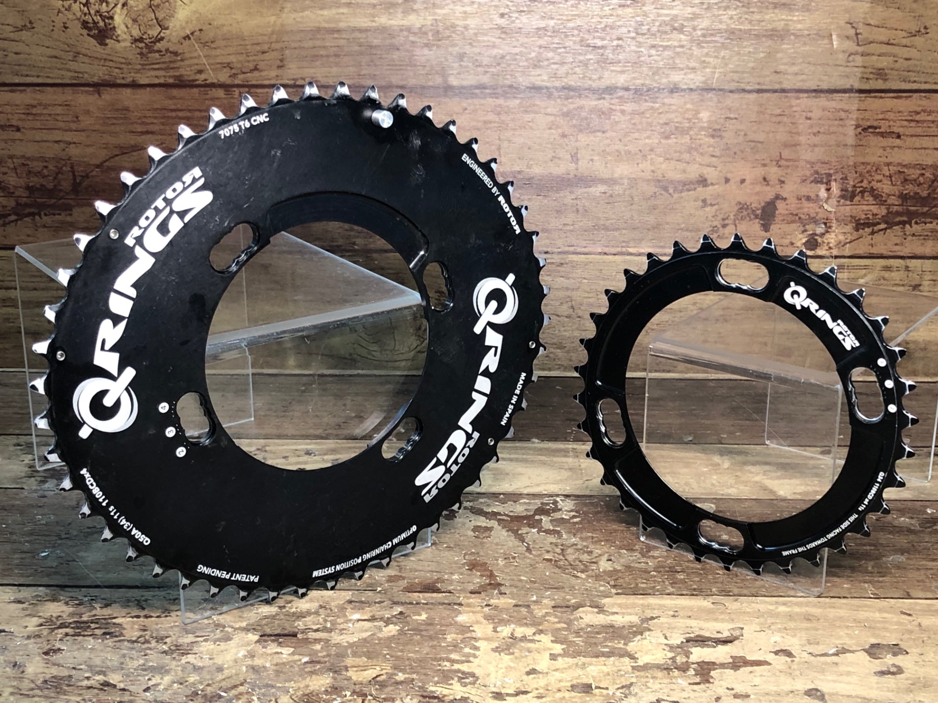 Q-RINGS 11s 110BCDx4 チェーンリング 50T ＆ 34T Q-RINGS 11s 110BCDx4 チェーンリング 50T ＆ 34T