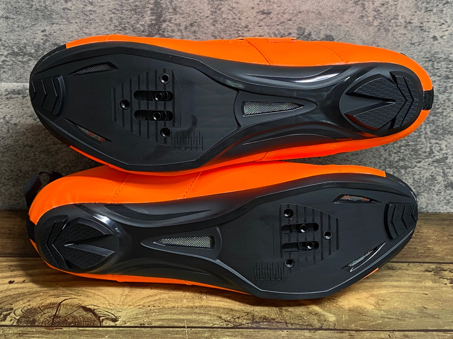 JA257 dhb TRINITY TRI ビンディングシューズ 2穴 3穴 オレンジ EU45