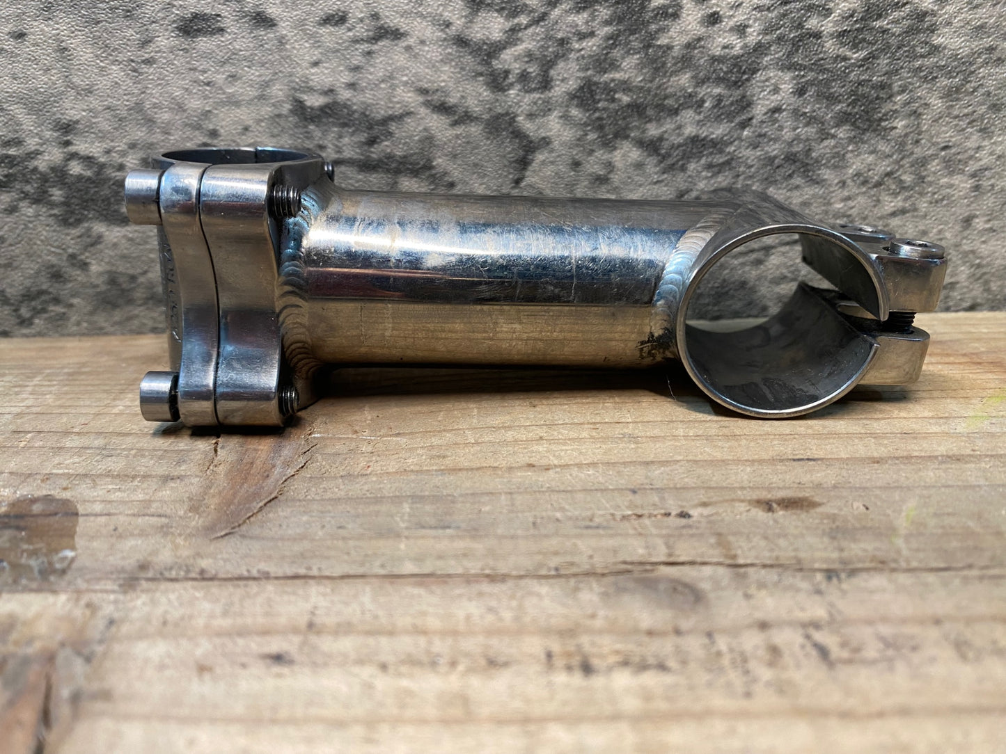 IN899 日東 NITTO TR-83 TITAN チタン ステム シルバー 90mm Φ26.0 OS