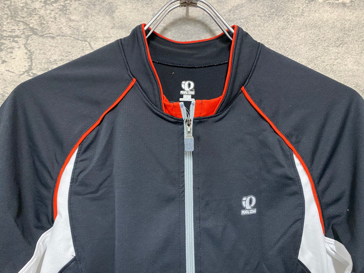 IQ013 パールイズミ Pearlizumi 半袖 サイクルジャージ L ブラック ホワイト