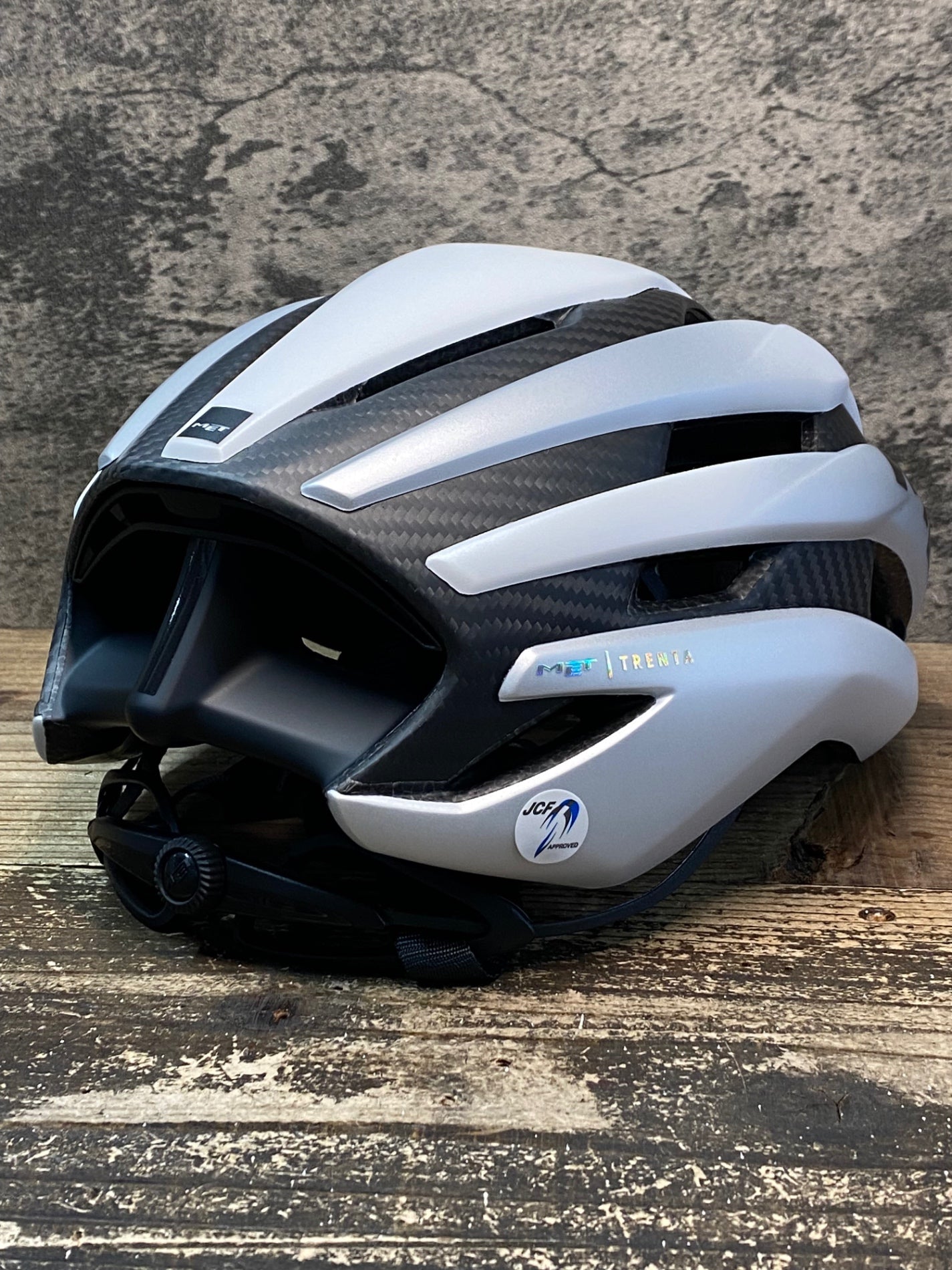 JB481 メット MET トレンタ TRENTA 3K CARBON MIPS ヘルメット ホワイト L 58/61cm 2024/8製造