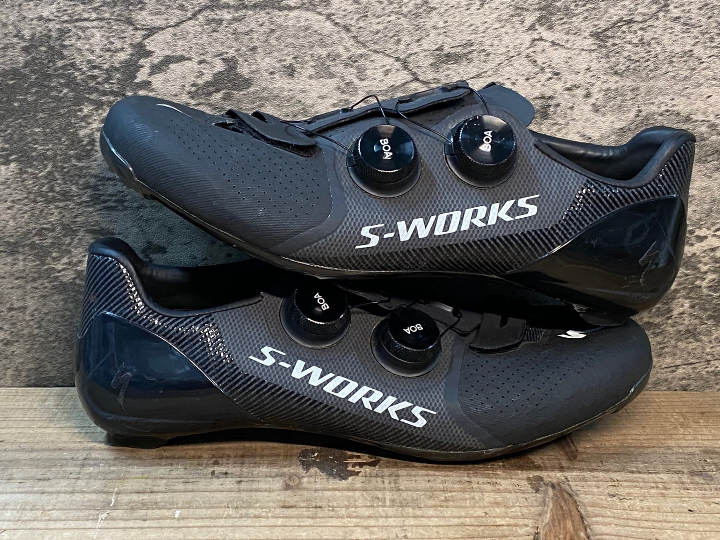 IY408 スペシャライズド SPECIALIZED エスワークス S-WORKS 7 RD ビンディングシューズ 黒 EU40.5