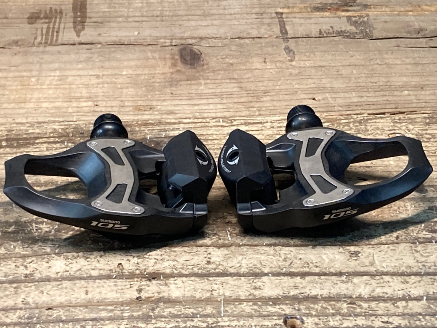 IY284 シマノ SHIMANO 105 PD-5800 ビンディングペダル 黒 SPD-SL