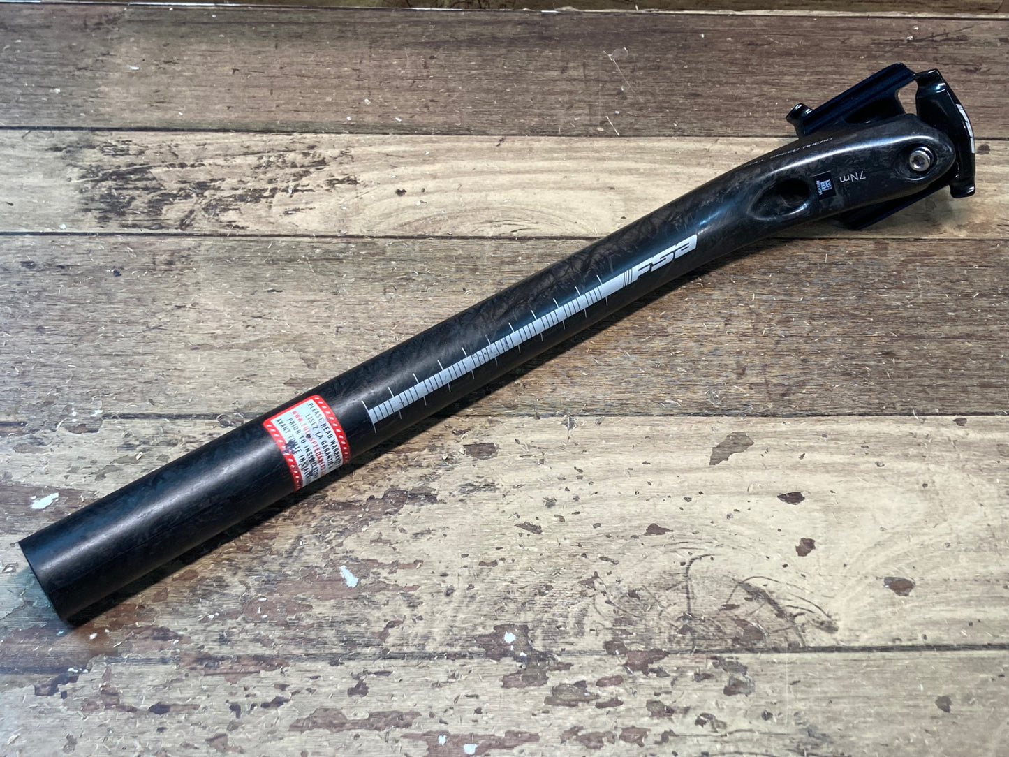 IK806 FSA K-FORCE カーボン シートポスト Φ27.2 黒