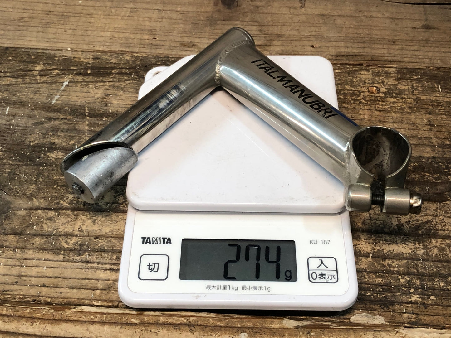 IS371 ITM イタルマヌブリ ITALMANUBRI スレッドステム 130mm Φ25.4