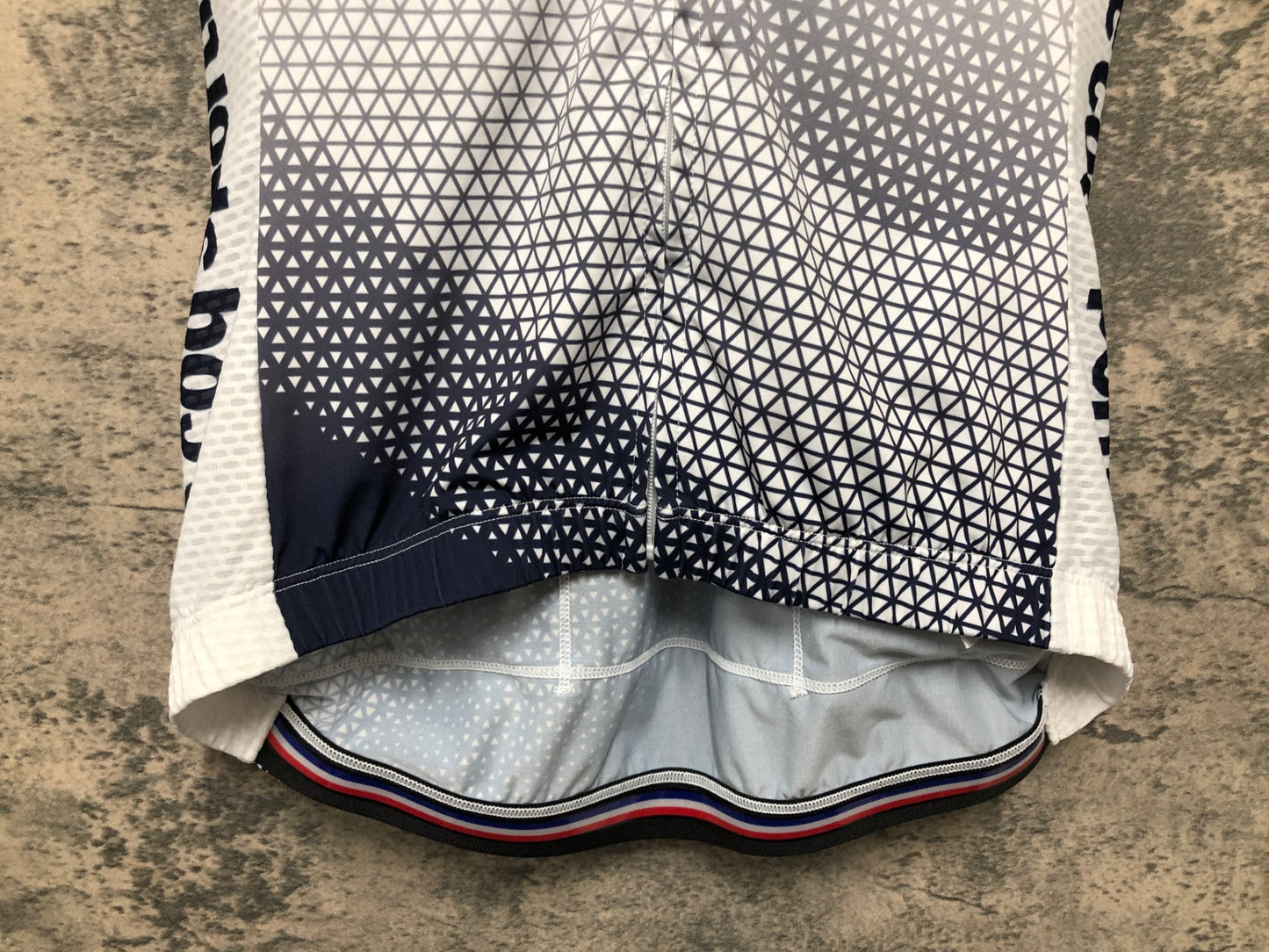 IY174 ルコックスポルティフ le coq sportif 半袖 サイクルジャージ 白 L
