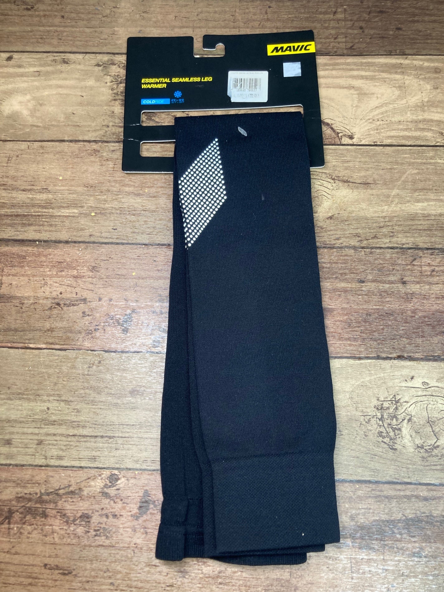 IQ166 マヴィック MAVIC レッグウォーマー 黒 L/XL 裏起毛