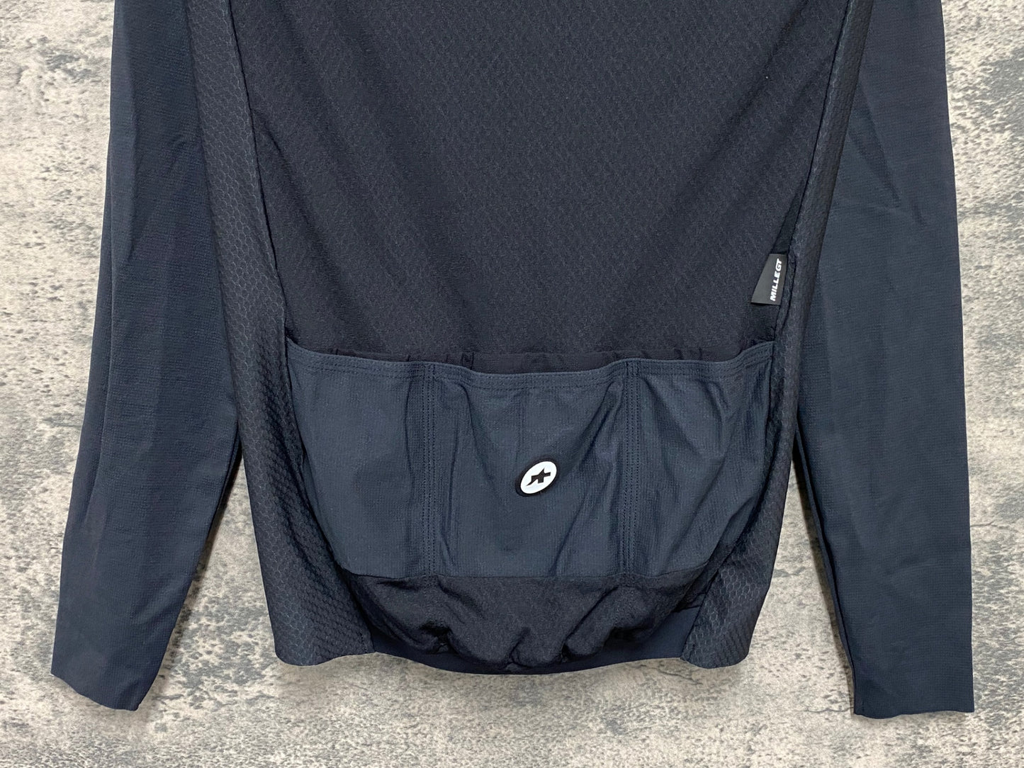 IY534 アソス assos MILLE GT LS JERSEY S11 長袖 サイクルジャージ 黒 XS