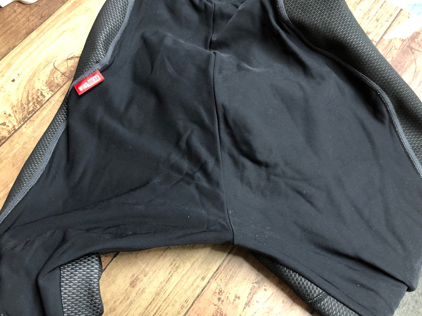 IP246 パールイズミ PEARL iZUMi レーサータイツ 黒 M パット無し 裏起毛 WINDBREAK