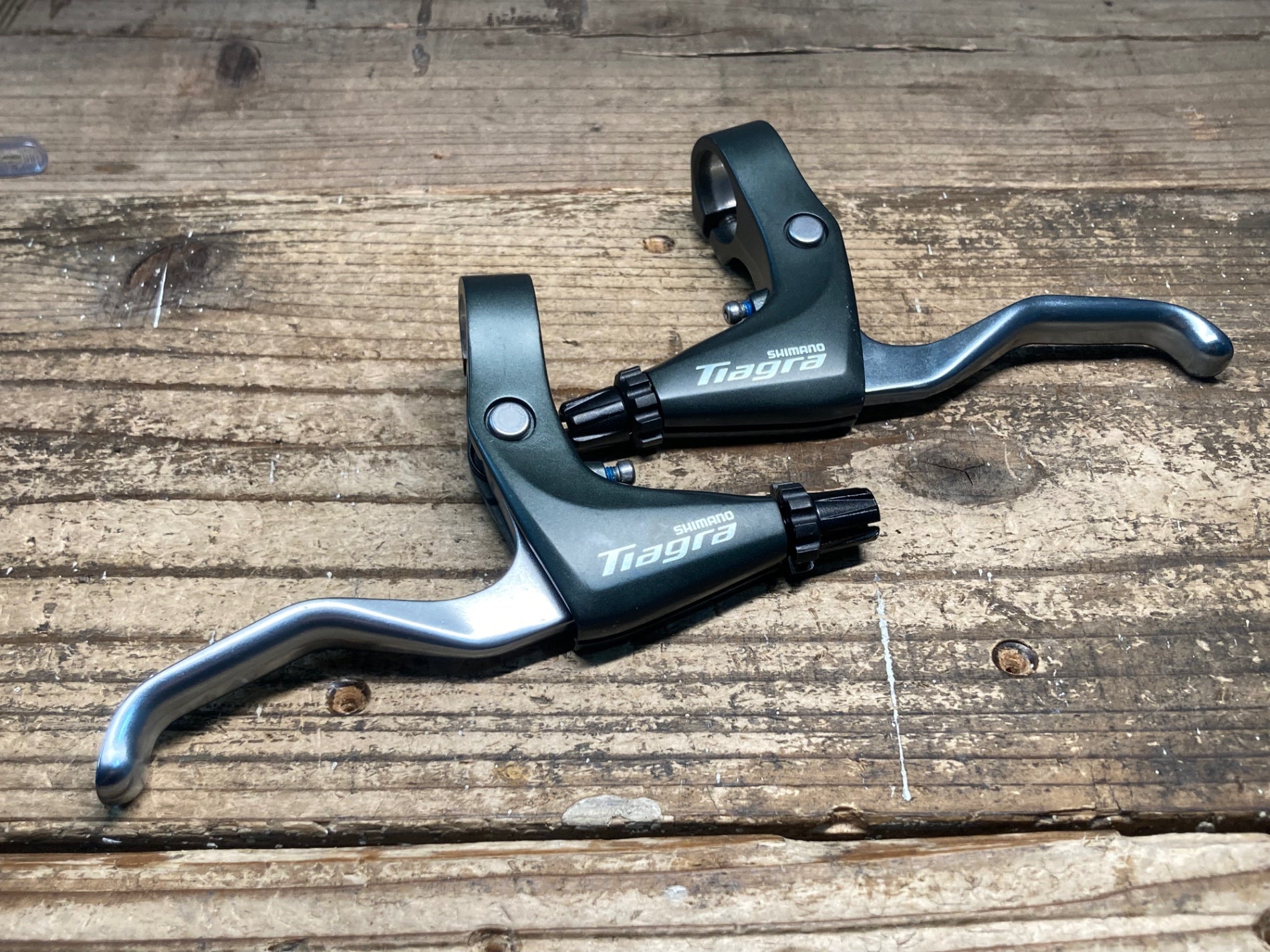 Shimano Deore BL-T611 3-Finger Remhendels voor V-Brakes - Zwart, Linker