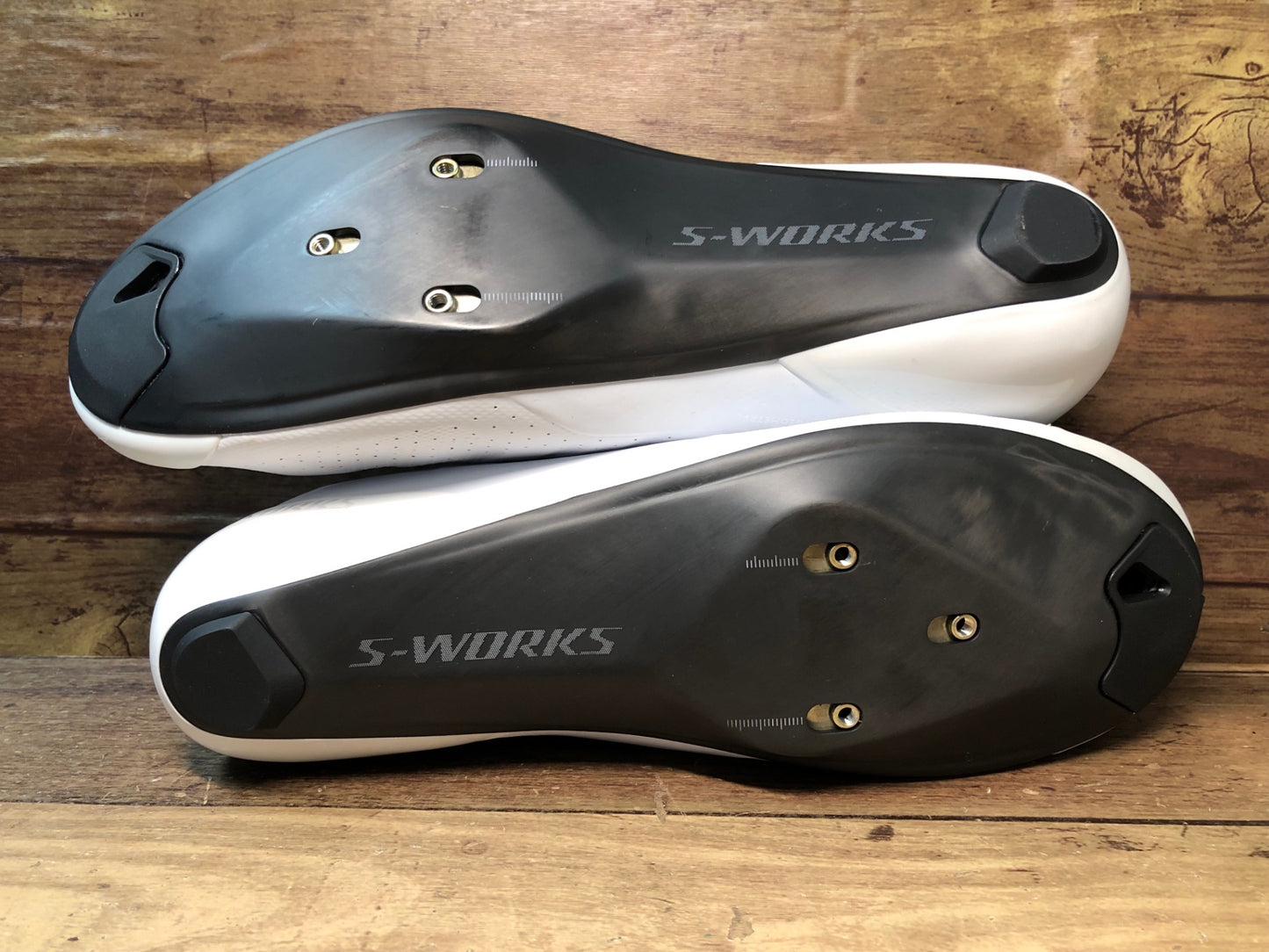 II957 スペシャライズド SPECIALIZED エスワークス S-WORKS TORCH LACE RD ビンディングシューズ 白 EU41 SPD-SL