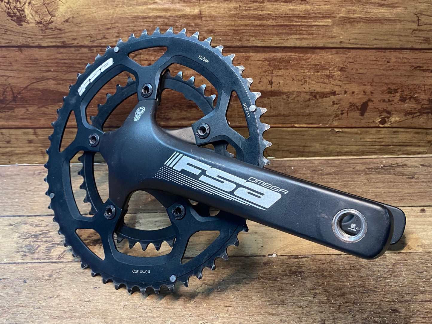 II688 FSA オメガ OMEGA クランクセット 170mm 52/36T BB30