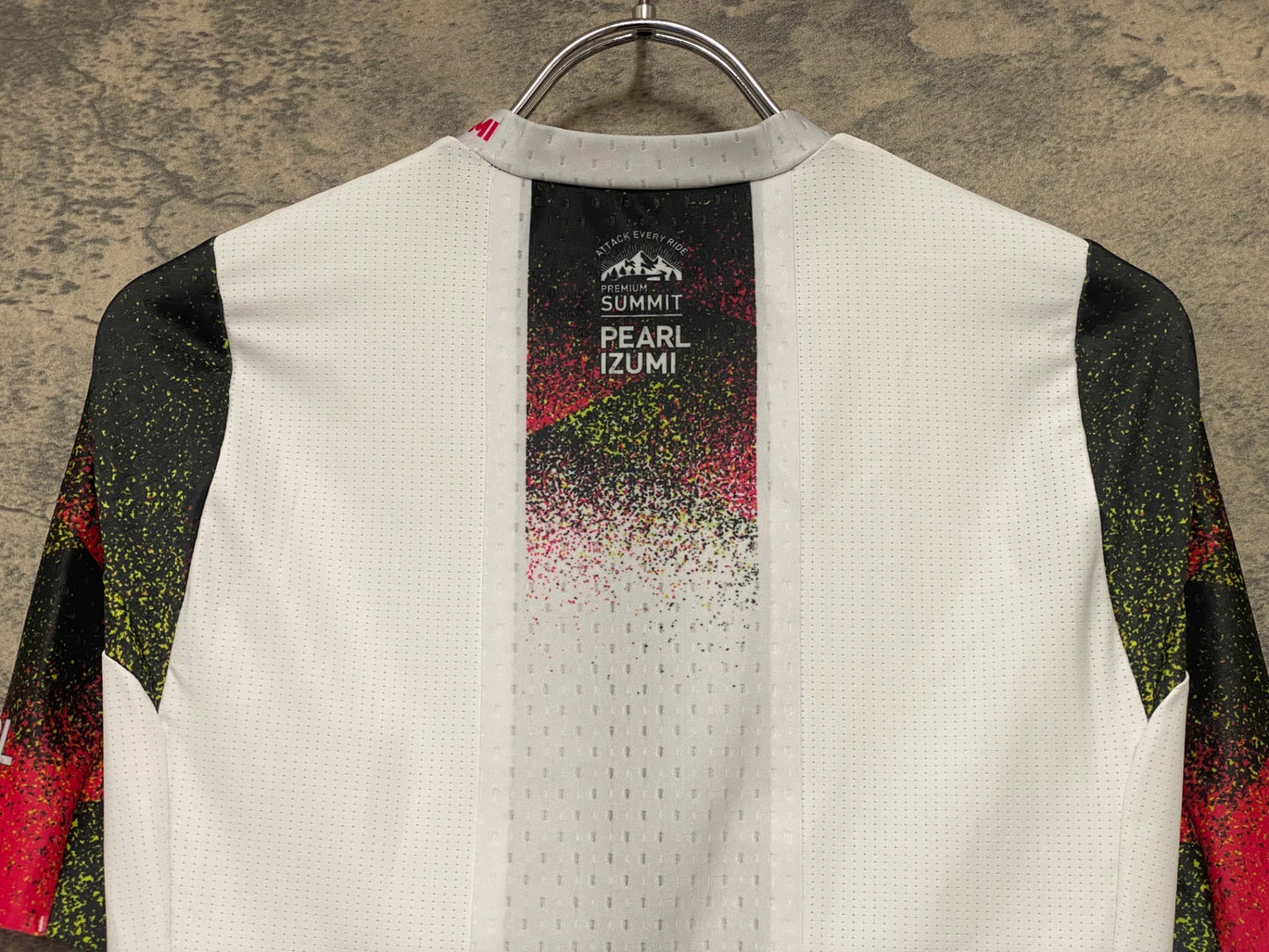 IZ952 パールイズミ PEARL iZUMi プレミアムサミット PREMIUM SUMMIT 半袖 サイクルジャージ 白 S
