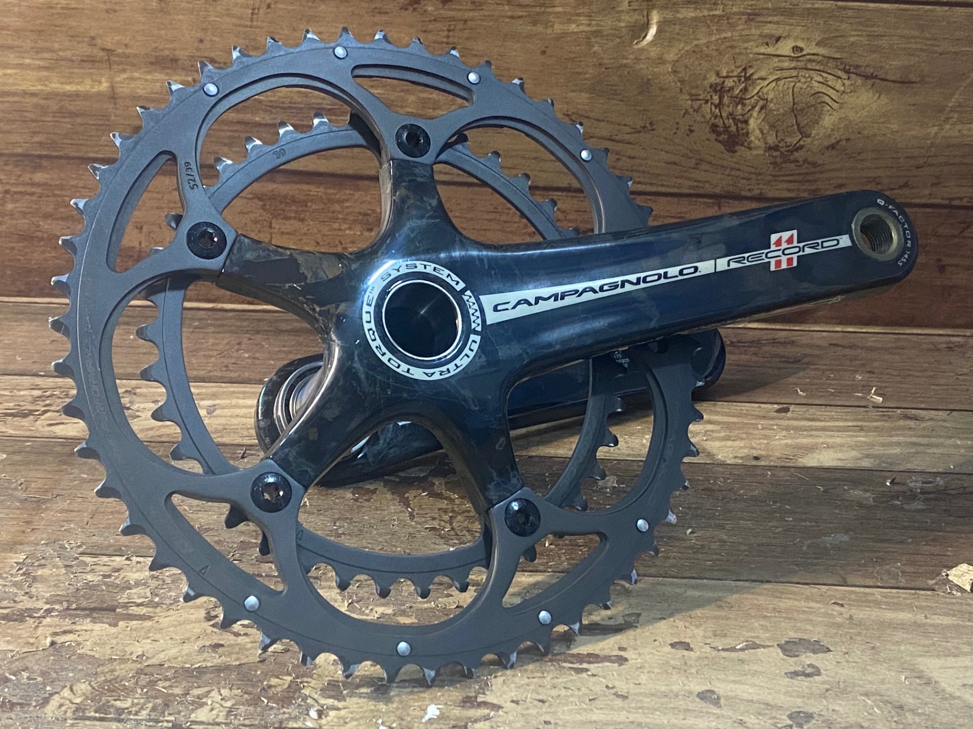 IA668 カンパニョーロ CAMPAGNOLO レコード RECORD クランクセット 170mm 52/39T ULTRA TORQUE 5H