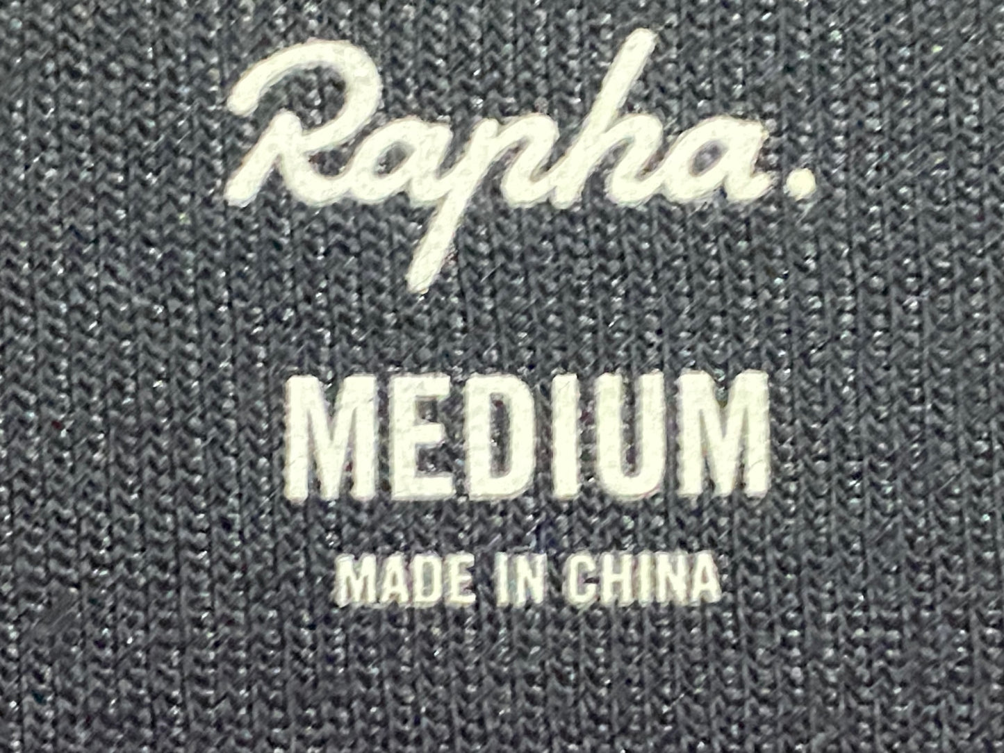 HY917 ラファ Rapha SS CLASSIC JERSEY 黒 M ほつれあり
