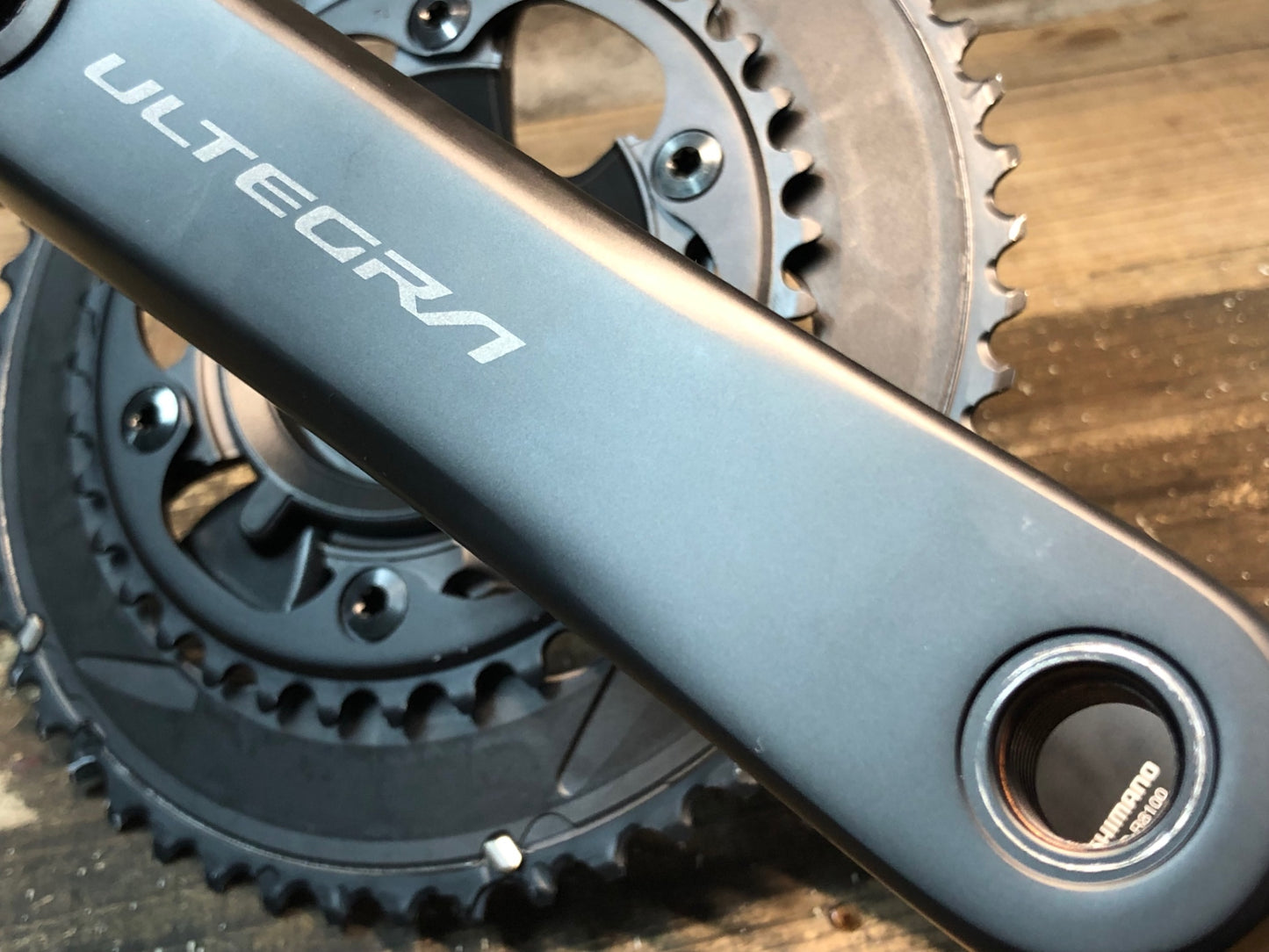 IP518 4iiii PRECISION 3+ 両側計測パワーメーター付 SHIMANO アルテグラ ULTEGRA FC-R8100 クランクセット 170mm 52/36T 12S 接続確認済