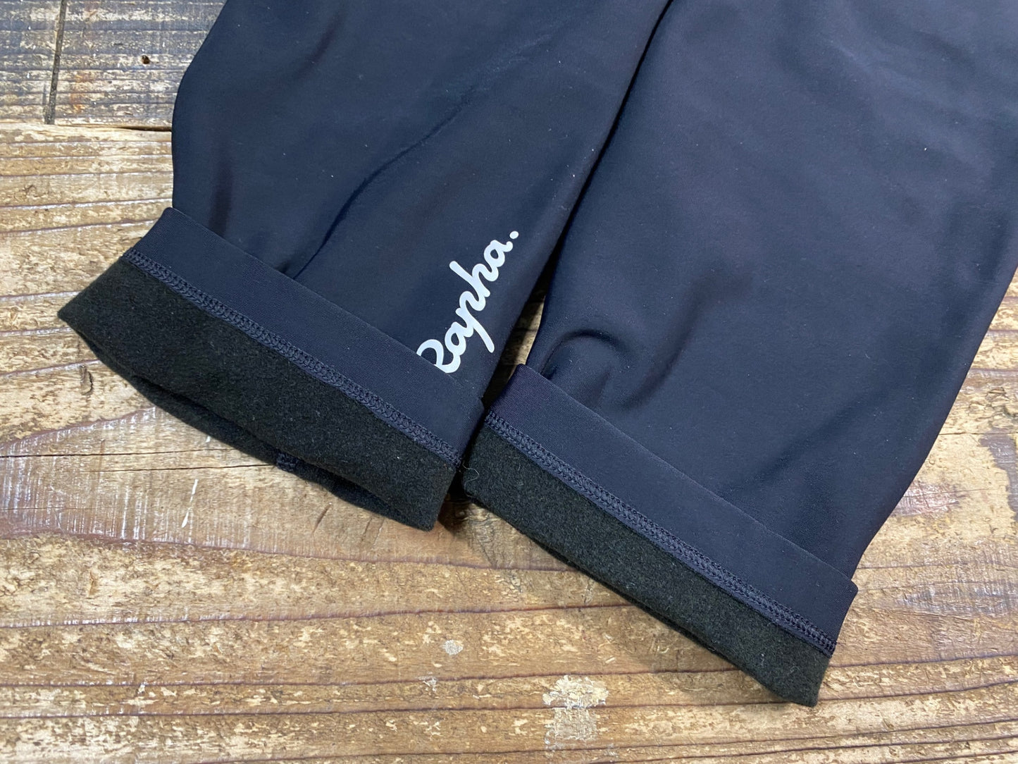 JB698 ラファ RAPHA THERMAL KNEE WARMER ニーウォーマー 黒 S