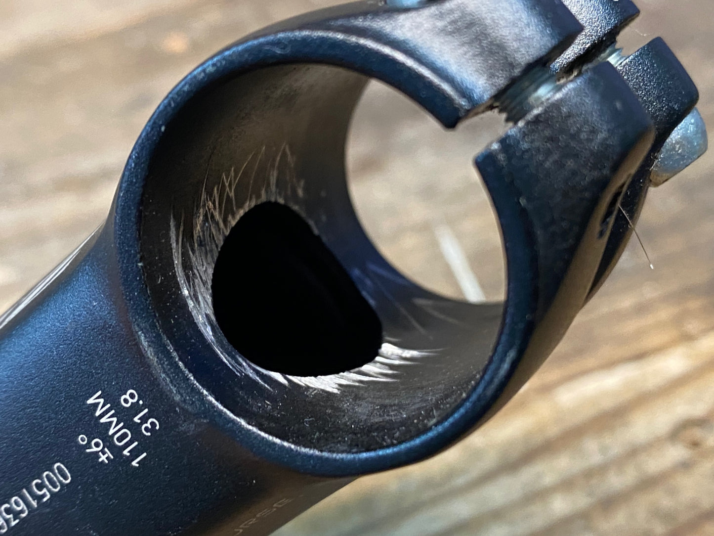 IP191 ジップ ZIPP SERVICE COURSE アルミ ステム 黒 110mm Φ31.8 OS ±6°