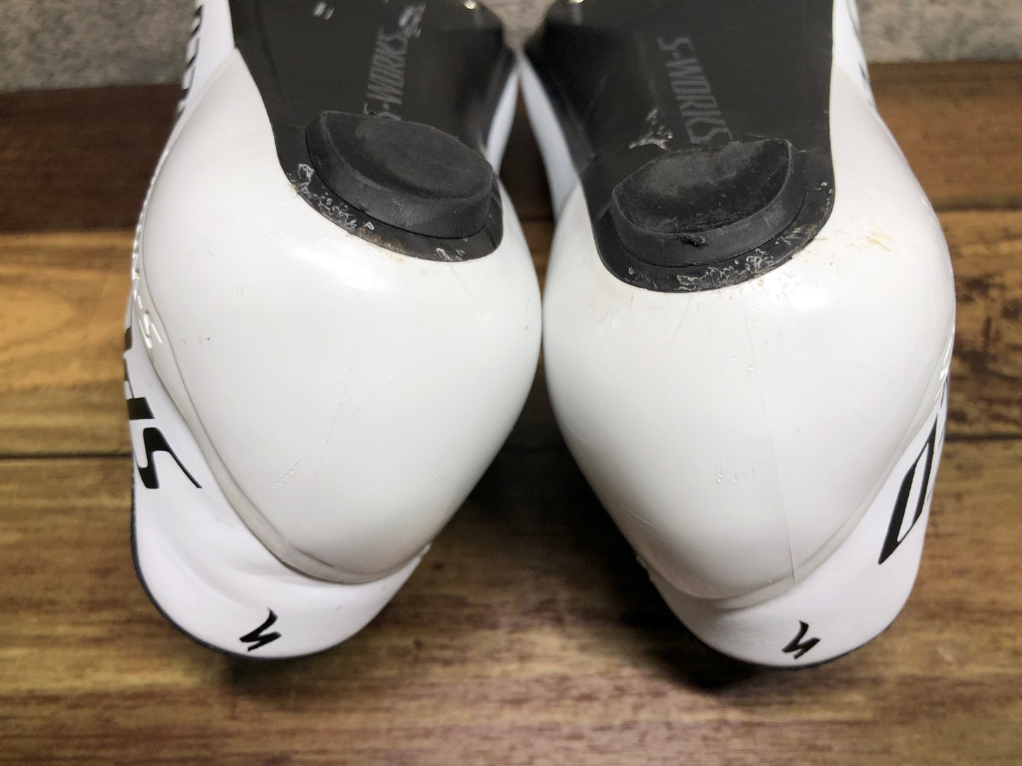 IW317 スペシャライズド SPECIALIZED S-WORKS TORCH WHITE TEAM SHOE ビンディングシューズ SPD-SL 白 EU39.5