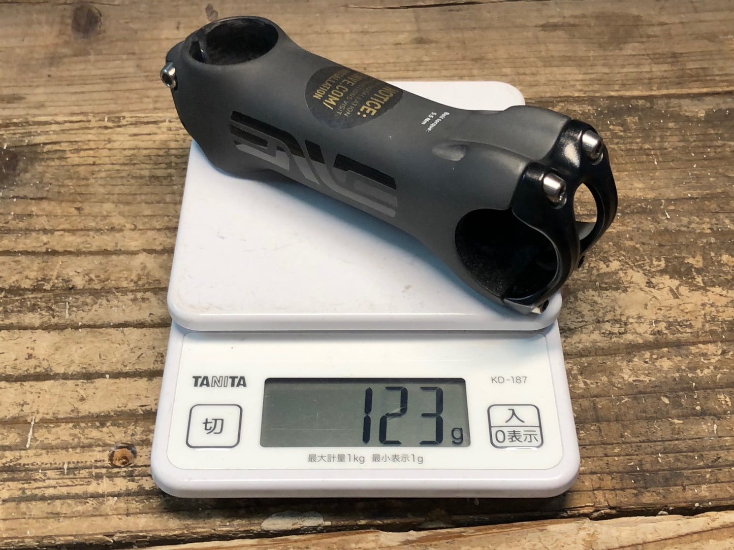 JA159 エンヴィ ENVE ROAD STEM カーボン ステム 110mm Φ31.8 OS