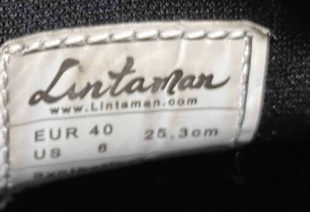 IP326 リンタマン Lintaman アジャストプラス ADJUST PRO PLUS ビンディングシューズ カーボンソール SPD-SL EU40 黒白