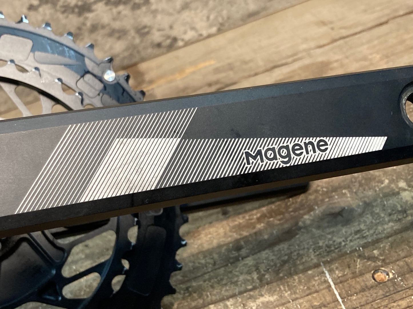 IS891 グロータック GROWTAC マージーン Magene P325 CS 175mm 53/39T 両側 パワーメーター クランクセット 接続確認済