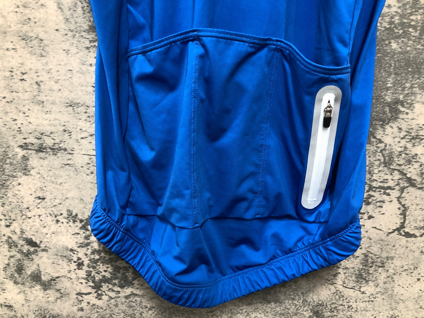 IY170 ルコックスポルティフ le coq sportif 半袖 サイクルジャージ 青 S